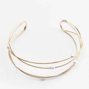 Zara pearl choker New no tags